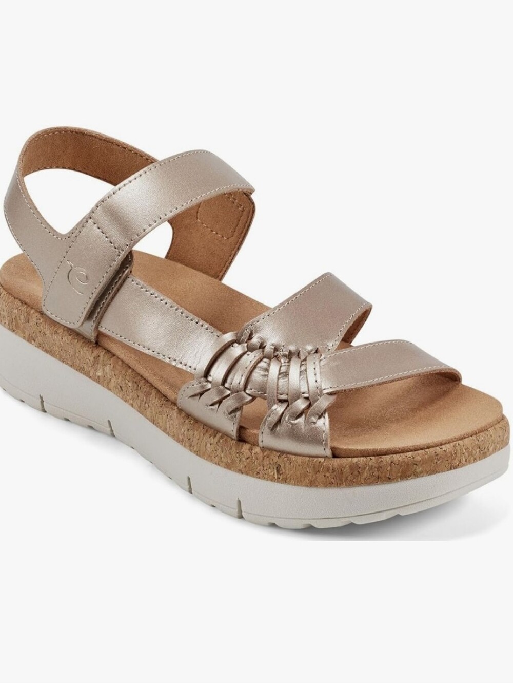 Easy Spirit Ilena Sandal NWT 8.5W Gold Lightweight Cushioned Insole